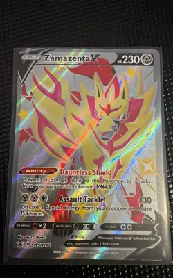 Zamazenta V (Shiny) SWSH293 SWSH: Sword & Shield Promo Cards Holo - Image 1