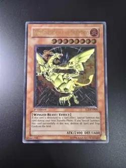 Yugioh - Sacred Phoenix of Nephthys FET-EN005 Ultimate Rare 1st Edition - Image 1