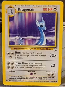 Pokemon 2Card Lot Base Set 2 Dragonair & Dratini NM - Image 1