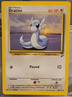 Pokemon 2Card Lot Base Set 2 Dragonair & Dratini NM - Image 3