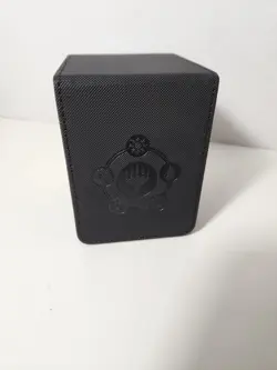 MTG Commander Deck Box - Magnetic Case, 100+ Card Capacity, Black/Purple NEW - Image 1