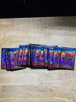 Official Konami Yugioh Legendary Six Samurai Shi En Card Sleeves (42 Total) - Image 1