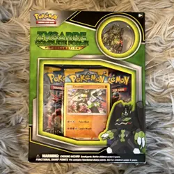 Pokemon TCG Zygarde Complete Forme Pin Collection Box 4 Cards English 2017 - Image 1