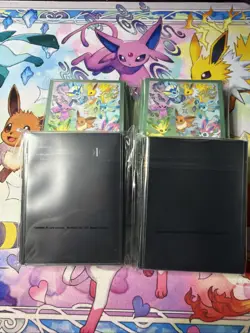Pokemon Prismatic Evolutions Eeveelutions Card Sleeves x4 (sealed) - Image 2