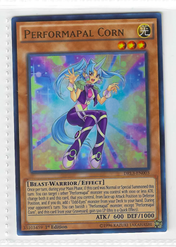 Yugioh! Performapal Corn - DRL3-EN003 - Ultra Rare - 1st Edition - Image 1