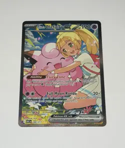Full Art Pokemon Card TCG Lillie's Clefairy ex 280/217 Ascended Heroes SIR NM - Image 1