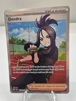 Pokemon Card TCG: S&V Paldea Evolved Trainer DENDRA 250/193 Ultra Rare Full Art - Image 1