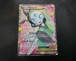 Meloetta EX RC25/RC25 Legendary Treasures Pokemon Card DAMAGED - Image 1