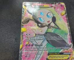 Meloetta EX RC25/RC25 Legendary Treasures Pokemon Card DAMAGED - Image 2