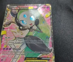 Meloetta EX RC25/RC25 Legendary Treasures Pokemon Card DAMAGED - Image 3