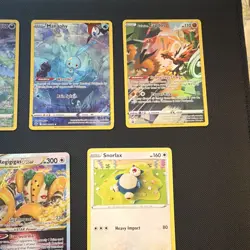 Pokemon TCG Crown Zenith Holo VSTAR 7-Card Lot EN Charizard VSTAR Absol Manaphy - Image 3