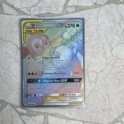 Rowlet Alolan Exeggutor Tag Team GX Unified Minds Holo Card 237/236 NM/M - Image 1
