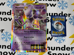 JUMBO Mewtwo EX Oversized Promo Card #52 Full Art Holo Pokemon *2a - Image 1