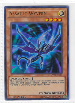 Yugioh! Assault Wyvern - MVP1-EN003 - Secret Rare - 1st Edition - Image 1