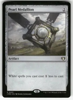 Pearl Medallion 401 Rare Commander Masters Magic: The Gathering Near Mint - Image 1