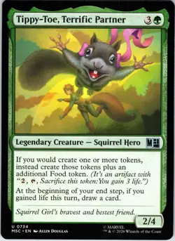 Tippy-Toe, Terrific Partner 734 Commander: Marvel Super Heroes NM - Image 1