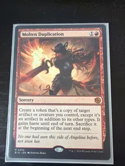 Molten Duplication Outlaws of Thunder Junction: the Big Score Regular - Image 1