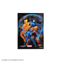 Gamegenic MTG Marvel Super Heroes Premium Art Sleeves - The Fantastic Four - Image 1
