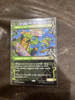 MTG - TMNT Mikey & Leo, Chaos & Order - Regular Showcase #0247 - Image 1