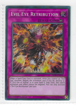 Yugioh! Evil Eye Retribution - INCH-EN039 - Secret Rare - 1st Edition - Image 1