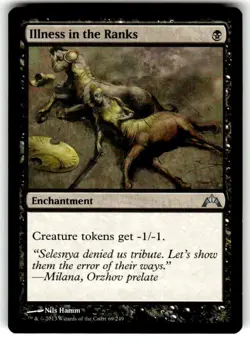 Illness in the Ranks Gatecrash Regular MTG - Image 1