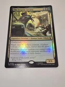 The Serpent Society Marvel Super Heroes Foil - Image 1