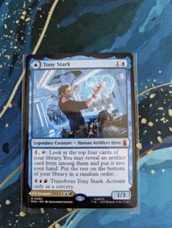 MTG Tony Stark The Invincible Iron Man - NM - Marvel Super Heroes - Image 1