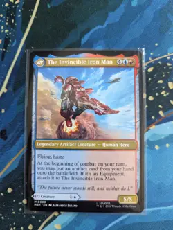 MTG Tony Stark The Invincible Iron Man - NM - Marvel Super Heroes - Image 2