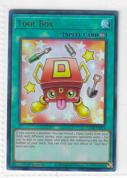 Yugioh! Tool Box - BLCR-EN021 - Ultra Rare - 1st Edition - Image 1