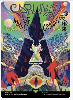 Saruman of Many Colors (Borderless Poster) Universes Beyond: Lord of the Rings - Image 1