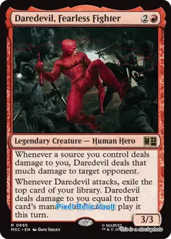MTG - MSC - 685 - NM - Daredevil, Fearless Fighter - Magic - Image 1