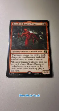 MTG - MSC - 685 - NM - Daredevil, Fearless Fighter - Magic - Image 2