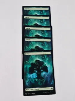 5x Forest - Theros Beyond Death - Near Mint - MTG - Image 1