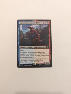 Astonishing Spider-Man Commander: Marvel Super Heroes Regular NM MTG - Image 1
