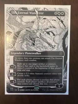 The Eternal Wanderer : MTG / Phyrexia: All Will Be One / Borderless / NM - Image 1