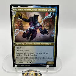 MTG Marvel Super Heroes King T'Challa 0219 Mythic - Image 3