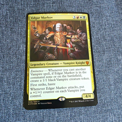 Oversized MTG Edgar Markov Commander 2017 Mythic 036/309 English - Image 1