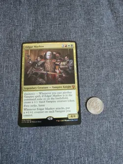 Oversized MTG Edgar Markov Commander 2017 Mythic 036/309 English - Image 3