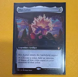 Wizards of the Coast MTG Nyx Lotus 0344 Regular Extended Art Rare EN Theros - Image 1