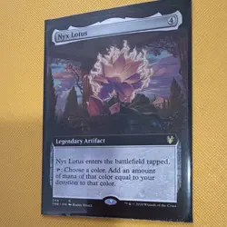 Wizards of the Coast MTG Nyx Lotus 0344 Regular Extended Art Rare EN Theros - Image 3