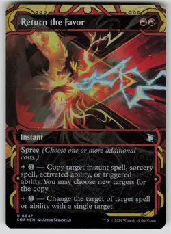 Return the Favor Foil Uncommon Secrets of Strixhaven: Mystical Archive 47 MTG NM - Image 1