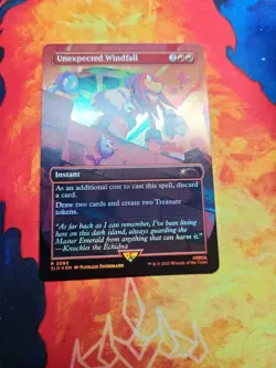 Unexpected Windfall (2092) (Rainbow Foil) - Secret Lair Drop Series (SLD) - NM - Image 1