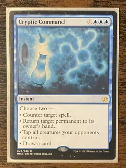 Wizards of the Coast Cryptic Command Modern Masters 2015 Rare Instant 043 - Image 1