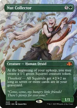 Nut Collector Borderless Dominaria Remastered NM MTG - Image 1