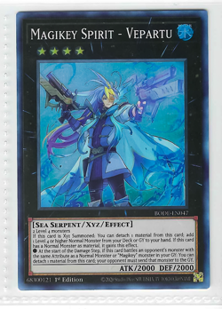 Yugioh! Magikey Spirit - Vepartu - BODE-EN047 - Super Rare - 1st Edition - Image 1
