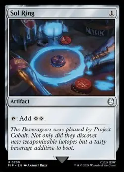 MTG Universes Beyond: Fallout - Sol Ring - Image 1