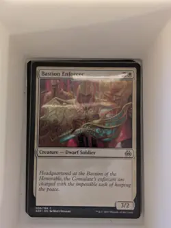 Bastion Protector 1 Rare Commander 2015 Magic: The Gathering Near Mint - Image 1