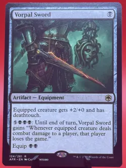 Vorpal Sword Adventures in the Forgotten Realms Magic The Gathering MTG TCG CCG - Image 1