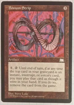Bosium Strip LP Rare MTG Weatherlight WTH Magic the Gathering - Image 1
