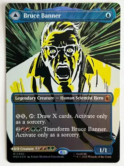 - Marvel - MTG - Bruce Banner / The Incredible Hulk - Foil - Image 1